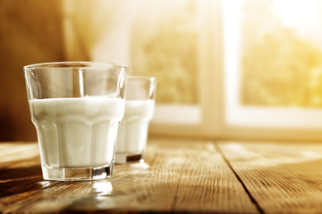 milk and window 