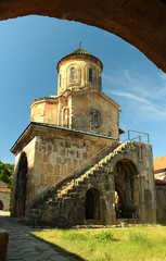 Fototapeta na wymiar Medieval Gelati academy and monastery near Kutaisi, Georgia. 