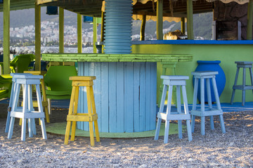 beach bar chairs