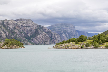 Fjord in Norway, Scandinavia