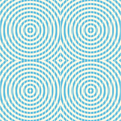 Fototapeta na wymiar Bright ethnic abstract background. Seamless pattern with symmetric geometric ornament.