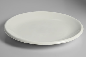 White round Plate with thick border