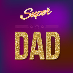 Super dad card