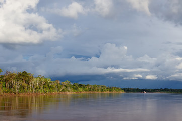  Amazon river landscape in Brazil