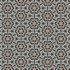 Pattern design for fabric or interior wallpaper