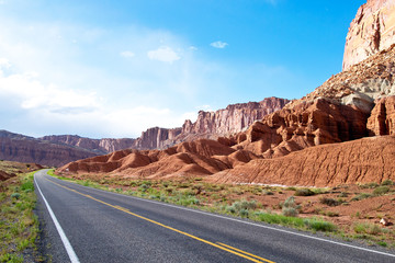 Capitol Reef National Park in Utah, USA