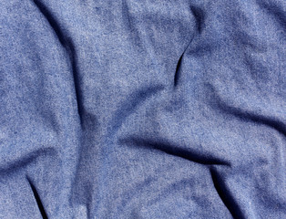 Naklejka premium Abstract wave jeans texture.