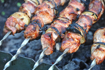 Shish kebab, DOF.