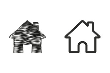 Home - vector icon.