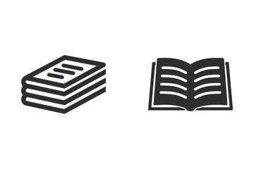 Book - vector icon.