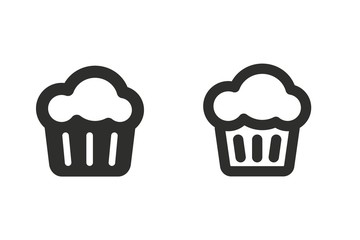 Cake - vector icon.