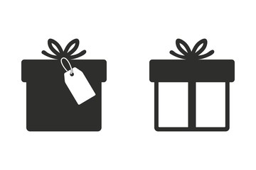 Gift Box - vector icon.