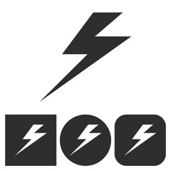 Bolt - vector icon.