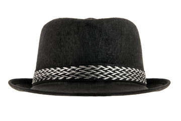 one black hat, full face