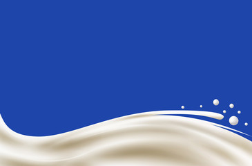 Milk background. Vector eps
