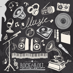 Music Lover's Objects and Equipment