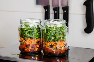 Jar Salad