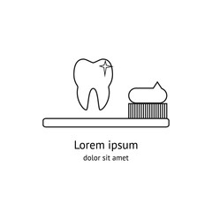 tooth dental logo design