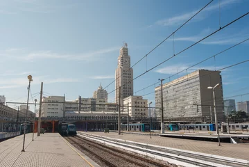 Central train station of Rio de Janeiro city