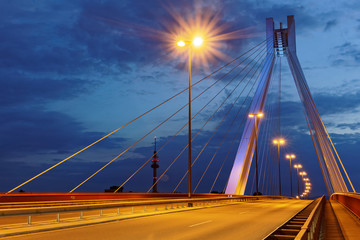 Bridge at Ludwigshafen in Germany.