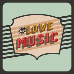 retro frame with message isolated icon design, vector illustration  graphic 