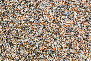 background from gravel