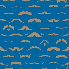 Composite image of mustaches