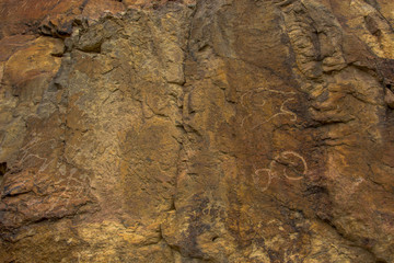 The Petroglyph on Tamgaly-Tas, Kazakhstan