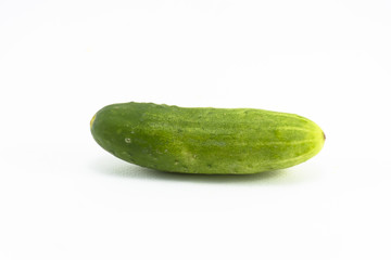 Cucumber isolated on white background food or vegetable for health