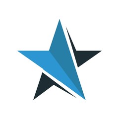 Star logo icon vector