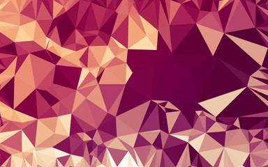 Fototapeta premium Abstract low poly background, geometry triangle