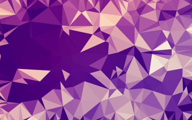 Abstract low poly background, geometry triangle