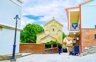 The stone church