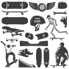 Skateboarding Icon Set - 115844777