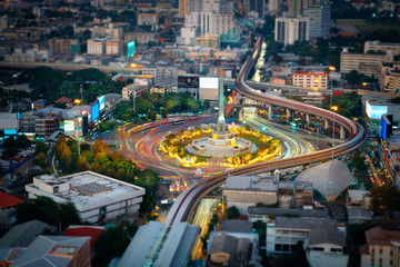 Fototapeta na wymiar Victory Monument, Bangkok Thailand