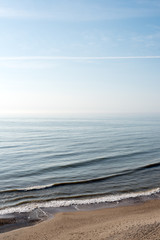 Fototapeta na wymiar Calm Baltic sea.