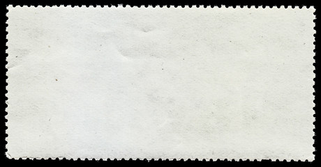 Blank post stamp

