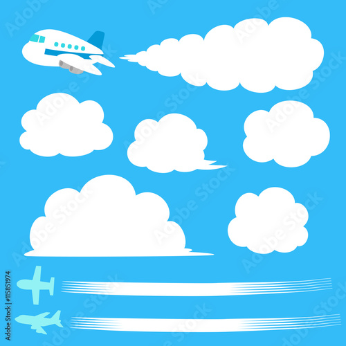 ベスト50 飛行機 簡単 イラスト 無料イラスト集