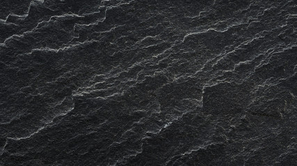 Black slate rock texture