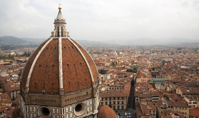 View from Florence Cathedral, Firenze (Florence), Italy