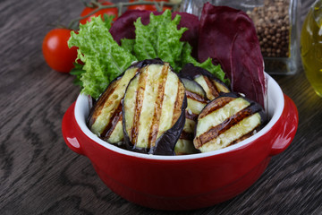 Grilled eggplant