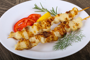 Fish skewer