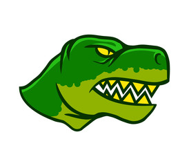 Dinosaurs Head Side View