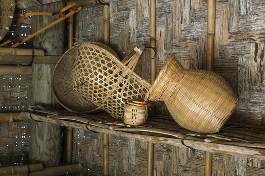 artisanat bambou