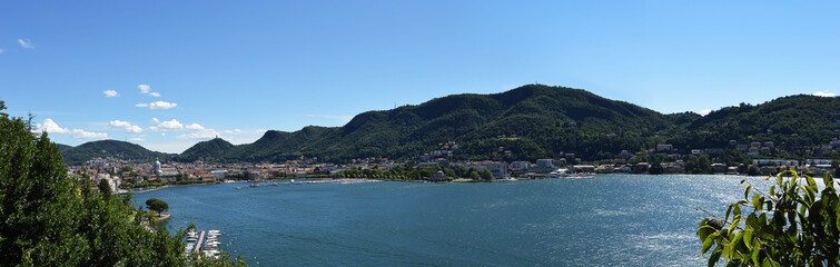 Fototapeta na wymiar view of Lake Como, Italy, Europe