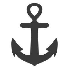 Anchor icon. Vector illustration.