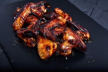 Fried or roasted Chicken Wings