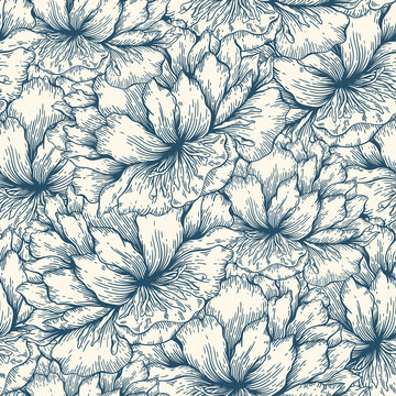 Graphic flowers Garden