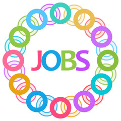 Jobs Colorful Rings Circular 