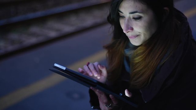 Using digital tablet